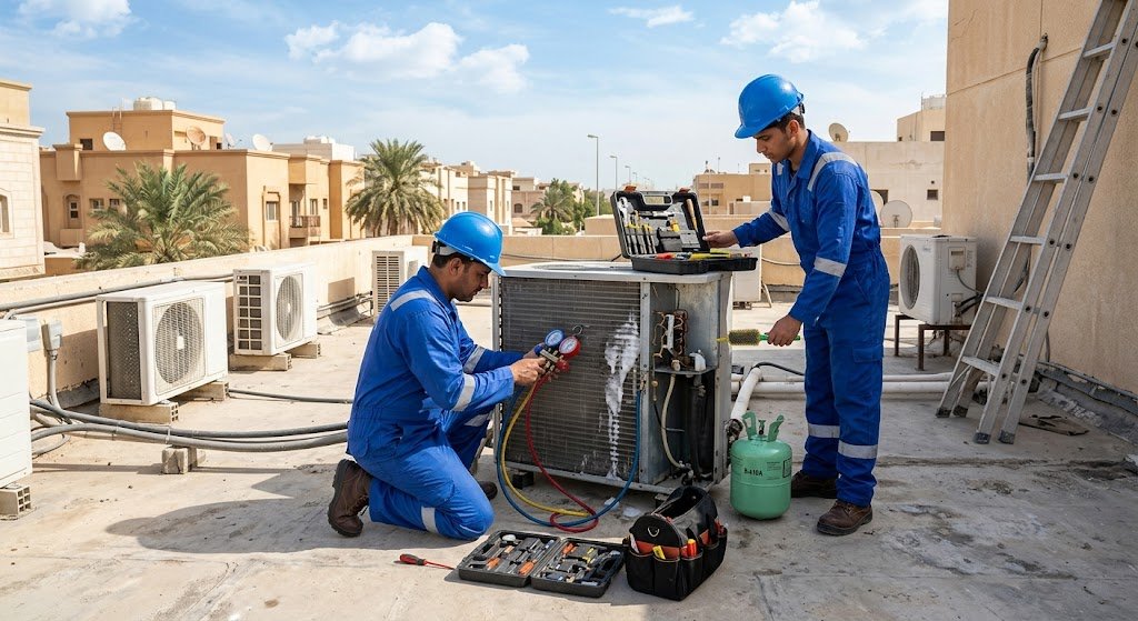 فنى صيانه تكييف الكويت