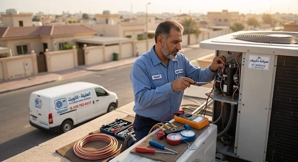 صيانة تكييف العقيله بالكويت