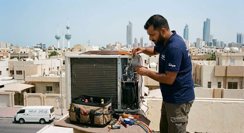 فنى صيانه وتصليح تكييف بالكويت