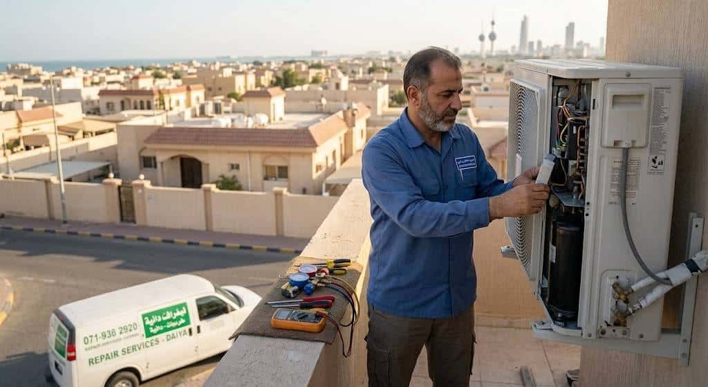 تصليح تكييف الدعيه بالكويت