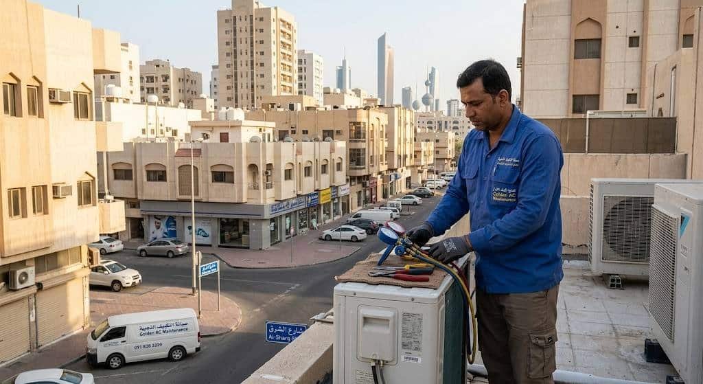 تصليح تكييف منطقة الشرق بالكويت