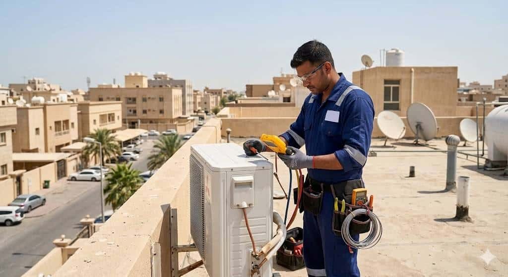 فني تكييف الفروانية بالكويت